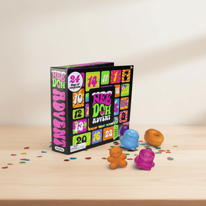 Calendario de Adviento Antiestrés NeeDoh de 24 Compartimentos con Accesorios Aleatorios, Juguete Sensorial de Venta Caliente Transfronteriza - Product Image 2
