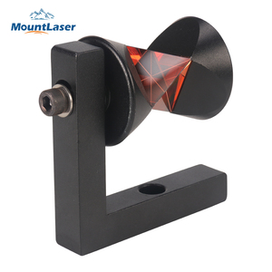 GRZ101S عاكس صغير بزاوية ° <span class=keywords><strong>Prism</strong></span> مثبت على حامل قضيب GMP104 لتر ، منشور ريترو مساحي يستخدم لمحطة كاملة للمراقبة - Product Image 4