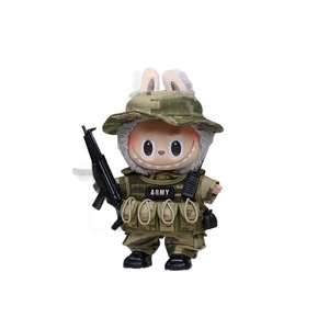 Vêtements de poupée Labundo, tenue tactique de camouflage militaire, uniforme de l'armée avec accessoire d'arme pour poupées à l'échelle 1/3 - Product Image 5