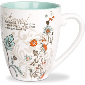 <span class=keywords><strong>Mug</strong></span> à café de <span class=keywords><strong>retraite</strong></span> Pavilion avec inscription « <span class=keywords><strong>Retraite</strong></span>, c'est votre temps, profitez ! », design en céramique, compatible micro-ondes et lave-vaisselle - Product Image 2