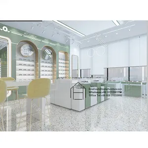 आधुनिक डिजाइन चश्मा शोकेस ऑप्टिकल धूप का चश्मा प्रदर्शन कैबिनेट दुकान आंतरिक डिजाइन सजावट