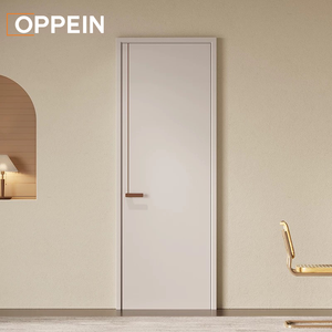 Oppein, puertas <span class=keywords><strong>de</strong></span> losa <span class=keywords><strong>de</strong></span> madera contrachapada europeas nuevas minimalistas modernas, <span class=keywords><strong>pino</strong></span> oculto para Hotel Villa Hollow Nigeria Appartement Room - Product Image 1