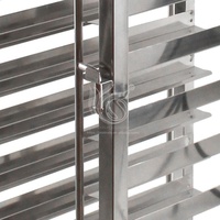 Acier inoxydable multicouche Usine Vente en gros Boulangerie Refroidissement Rack Plateau de Boulangerie Gn Pan Chariot de Cuisson