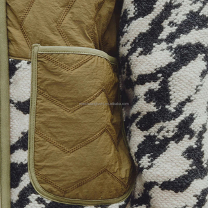 Giacca in Pile Sherpa con Blocchi di Colore Personalizzati per Donne, Giacche Borg Invernali - Product Image 4