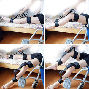 Cinturón de Asistencia para Movimiento de Piernas de Pacientes, Negro, Manual, para Uso en Silla de Ruedas, Soporte para Piernas - Product Image 2