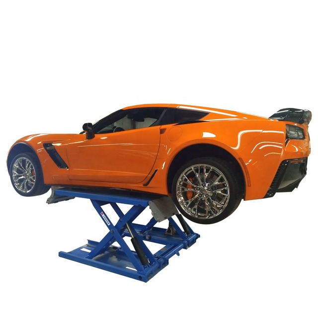 High Quality Low Profile Mid Rise Scissor Car Lift 3t Mobile Mid Rise Scissor Car Lift