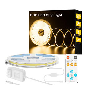 شريط إضاءة ليد COB 5 فولت 12 فولت 24 فولت IP20 من من من من نوع COB-K <span class=keywords><strong>RGB</strong></span> يعمل بشريط إضاءة ليد مع جهاز تحكم عن بعد مصباح ديكور ذكي <span class=keywords><strong>Led</strong></span> عالي الجودة - Product Image 1