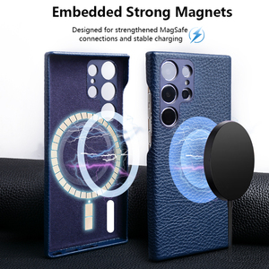 <span class=keywords><strong>Precio</strong></span> al por mayor Lychee Grain Funda de teléfono de cuero mate de imitación Funda magnética para <span class=keywords><strong>Samsung</strong></span> S23 <span class=keywords><strong>22</strong></span> 21 <span class=keywords><strong>Ultra</strong></span> - Product Image 6
