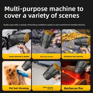 Soplador de Mano Industrial Feng Li, a Batería, con Motor sin Escobillas, 150 psi, para Cuidado del Césped y Uso en Patios, con Dos Baterías - Product Image 4