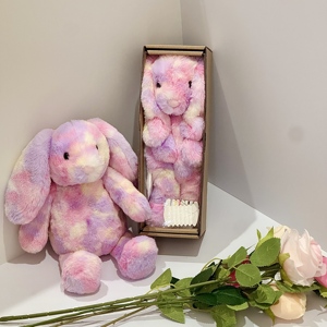 ชุดอุปกรณ์ DIY สำหรับทำตุ๊กตากระต่ายสีชมพูซากุระแบบกำหนดเองได้ของ Brin พร้อมตุ๊กตาขนนุ่มพิเศษและผ้าฝ้ายบรรเทาความเครียด - Product Image 3