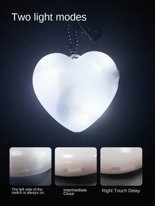 Smart Home Touch Sensor Handbag Light Heart <b>LED</b> Purse Night Light Bag Lamp with Clip Mother's Day Gift - Product Image 5