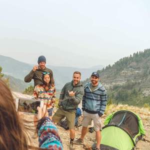 Tente d'extérieur ultralégère imperméable à 2 couches, Camping 3 saisons pour 1 personne, sac à dos léger - Product Image 5