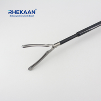 Instruments chirurgicaux endoscopiques de laparoscopie de qualité supérieure, pince à suture de 10 mm avec poignée en acier inoxydable