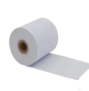 48gsm thermal paper roll 57x40 black plastic core