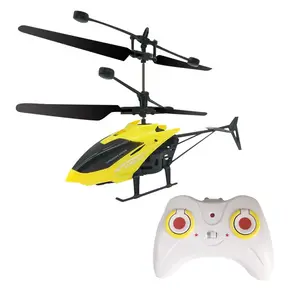 Manufacturer Price Rc Helicopter Hand Control Aircraft For Children Outdoor Toys Led Light Infrared Sensor Flying
