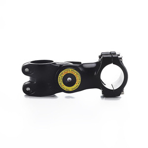 UUISD Potence de vélo réglable en alliage, 31,8 mm 25,4 mm, pour VTT et vélo de route, Noir - Product Image 1
