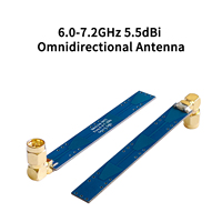 Antenne omnidirectionnelle haute efficacité EP-AN200-6072 6 GHz, ultra-légère (3,6 g), 90 % de rendement, pour terminaux FWA, VR et AR