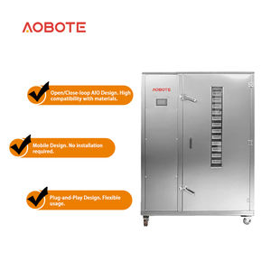 Mesin Pengering Udara Otomatis Kompatibilitas Tinggi ODM OEM 18-Tray untuk Udang, Komponen Inti PLC Pompa Panas untuk Pengolahan Makanan - Product Image 2