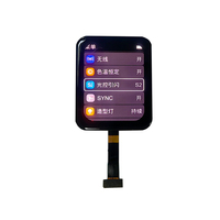 1.65 pouces 348*442 QSPI TFT Interface écran Amoled avec écran tactile Oncell pour montre intelligente
