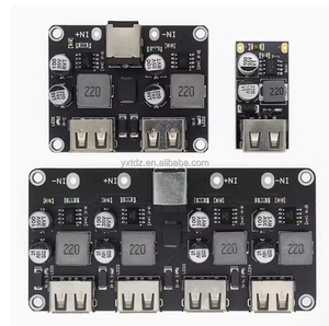 โมดูลชาร์จเร็ว DC Step Down รองรับ QC2.0 QC3.0 บอร์ดชาร์จ USB รองรับโทรศัพท์มือถือหลายยี่ห้อ บอร์ดจ่ายไฟชาร์จเร็ว - Product Image 4