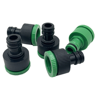 Plastique PP durable 1/2 "* 3/42" Connecteur rapide femelle pour irrigation d'eau de jardin Connecteurs rapides