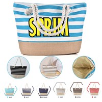 Sac fourre-tout tendance en toile avec sangle, personnalisable avec logo par transfert thermique, sac à bandoulière en coton pour les vacances et l'usage quotidien