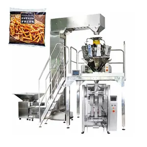 Machine d'ensachage de frites 1-10kg système d'emballage entièrement automatique pour aliments surgelés prix d'usine