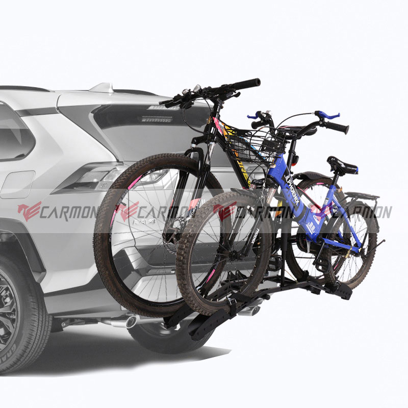 2-велосипеды сцепного устройства заднего велосипедный багажник на крышу для велосипедов Rail чемодан для универсального внедорожника