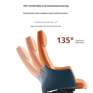 Modern Contemporary High Back Executive <strong>Leather</strong> Ergonomic Office <strong>Chair</strong> with <strong>Swivel</strong> Revolving Function for Home Office School Use - Product Image 2