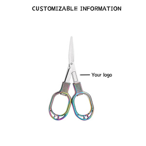 Tesoura de Corte de Peixe Telescópica Mini em Aço Inoxidável, Tesoura Multiuso DIY, Tesoura em Forma de 8 - Product Image 4