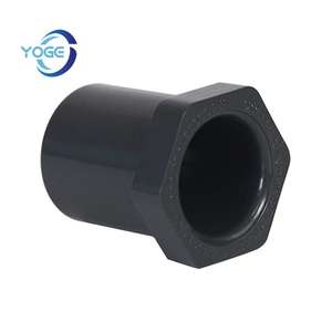 บูชพีวีซี80ชิ้นพร้อมข้อต่อเกลียวแบบ NPT รูปทรงสี่เหลี่ยมจัตุรัสคุณลักษณะความดันสูง - Product Image 3