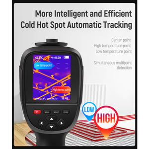 HT-18 Plus 2025 <b>Thermal</b> Imaging <b>Camera</b> Handhed Infrared Imager 256*192 Resolution for Water Pipe Leak Detection Plastic OEM - Product Image 3