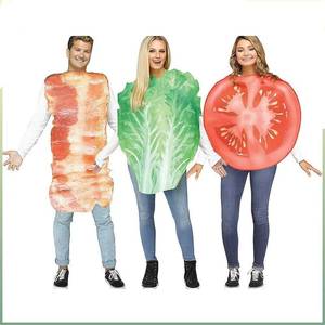 Costume de cosplay fruits et légumes imprimé, très populaire à l'international, pour fête d'Halloween et performance scénique, tenue amusante - Product Image 6