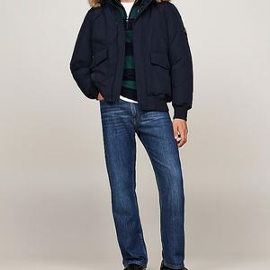 Veste en duvet classique de luxe pour homme en Canada, veste matelassée à capuche en fourrure - Product Image 5