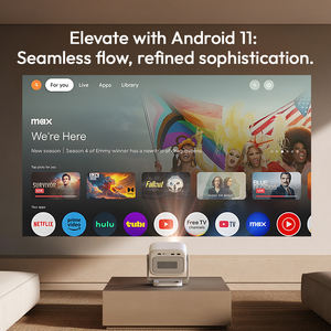 BYINTEK UFO U90 nouveauté Android 11 DLP <span class=keywords><strong>projecteur</strong></span> rechargeable rotation à 100 degrés extérieur intérieur 4K batterie <span class=keywords><strong>projecteur</strong></span> intégré - Product Image 3