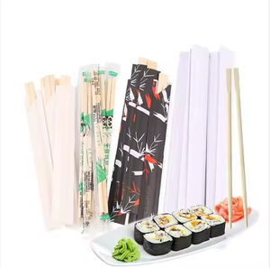 Bacchette giapponesi usa e getta stampate personalizzate di bambù cinese riutilizzabile bastoncini di Sushi - Product Image 2