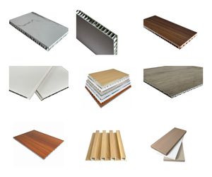 Panneau en acier durable pour murs hermétiques de salles blanches Bâtiment extérieur et stockage à froid Panneau alvéolé en aluminium sandwich en laine de roche - Product Image 3