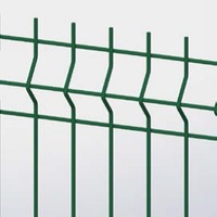 Panneau de clôture en treillis métallique soudé 3D, écologique, anti-rongeurs, pliable, robuste, galvanisé, revêtement PVC, emballage sur palette, vert