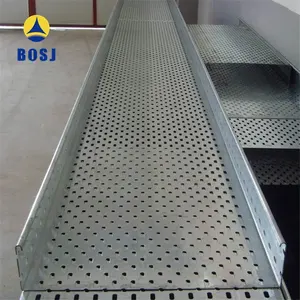 BOSJ Large Span Metall brücke Stahl kabel rinne C-Kanal Herstellung Walz maschine Preis zum Verkauf