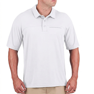 Polo T-shirt d'été respirant de qualité supérieure, coupe ajustée, dernier design, prix bas, polo T-shirt décontracté pour homme - Product Image 1