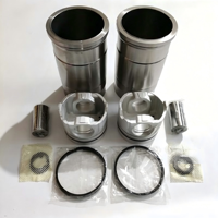 Kit de Reconditionnement Complet Quatre Pièces pour Moteur Diesel DL06/D06 : Chemise de Cylindre, Segment de Piston, Axe de Piston – Pièces de Remplacement de Haute Qualité, Alésage 100mm
