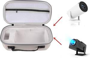 Étui de transport rigide pour projecteur <span class=keywords><strong>Nebula</strong></span> <span class=keywords><strong>Capsule</strong></span> 3 1080P - Sac de transport et de rangement protecteur en nylon EVA avec compartiment pour accessoires - Product Image 4