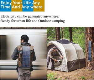 All-in-One đa chức năng pin lithium năng lượng mặt trời sạc di động cắm trại ngoài trời <span class=keywords><strong>Torch</strong></span> với chức năng ngân hàng điện - Product Image 6