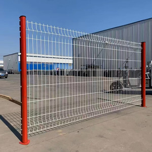 PVC tráng <span class=keywords><strong>50x100</strong></span> kim loại sắt hàn dây lưới hàng rào Thái Lan 3D cong dây lưới hàng rào tấm - Product Image 1