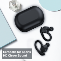 Écouteurs sans fil TWS pour le sport et le gaming avec micro, écouteurs Bluetooth intelligents, étanches IPX7, casque audio
