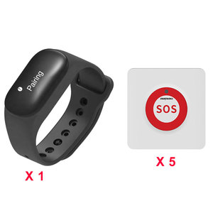 JIANTAO Đồng Hồ Đeo Tay Nút SOS Điều Khiển Từ Xa Cầm Tay Nút SOS Hoảng Loạn Cho Người Cao Tuổi Bệnh Viện Phòng Khám - Product Image 2