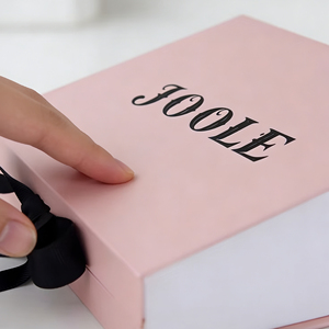 Elegante Caja de Perfume Rosa con Cierre Magnético |   Cinta de Raso para Envolver Regalos, Caja con Impresión UV para Perfumes, Bodas y Día de la Madre - Product Image 3