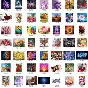 宝石アートダイヤモンド壁画フォーシーズン5 Dダイヤモンド絵画リビングルーム用 - Product Image 6