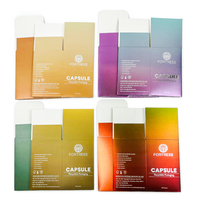 Boîtes de boîte de papier de carte en carton personnalisées de haute qualité Emballage durable Boîte de papier écologique pour capsule