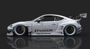 Kit de cuerpo ancho <span class=keywords><strong>Rocket</strong></span> <span class=keywords><strong>Bunny</strong></span> V3 apto para Toyota GT86 Alerón trasero de fibra de carbono - Product Image 3